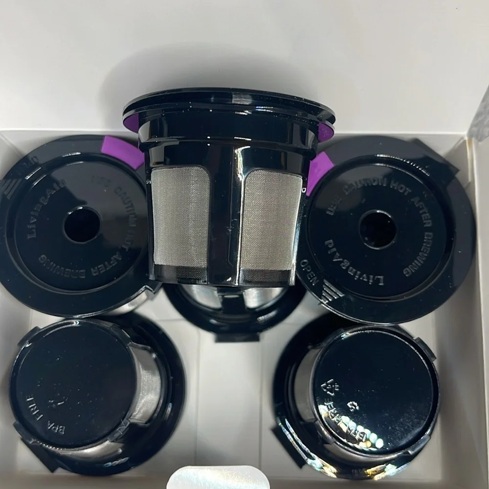 MaxRona Coffee Filter Reusable K Cups For Keurig Refillable Single K CUP - NEW
